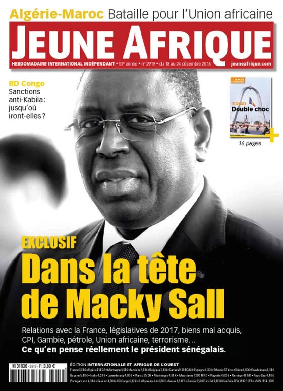 Macky Dans Les Filets Du Magazine Jeune Afrique Emergencegn Net